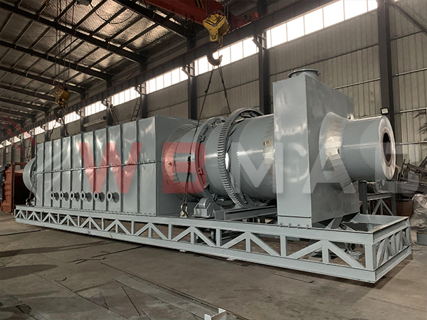 椰殼連續式炭化爐發往馬來西亞